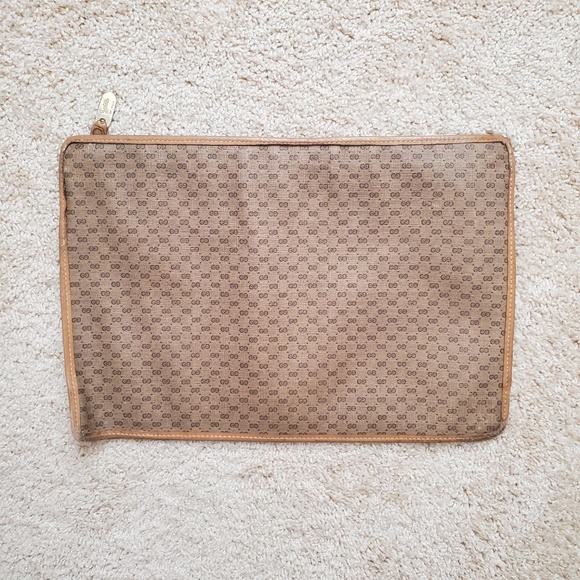 Large Vintage Gucci Portfolio Case Document Holder - Picture 2 of 8